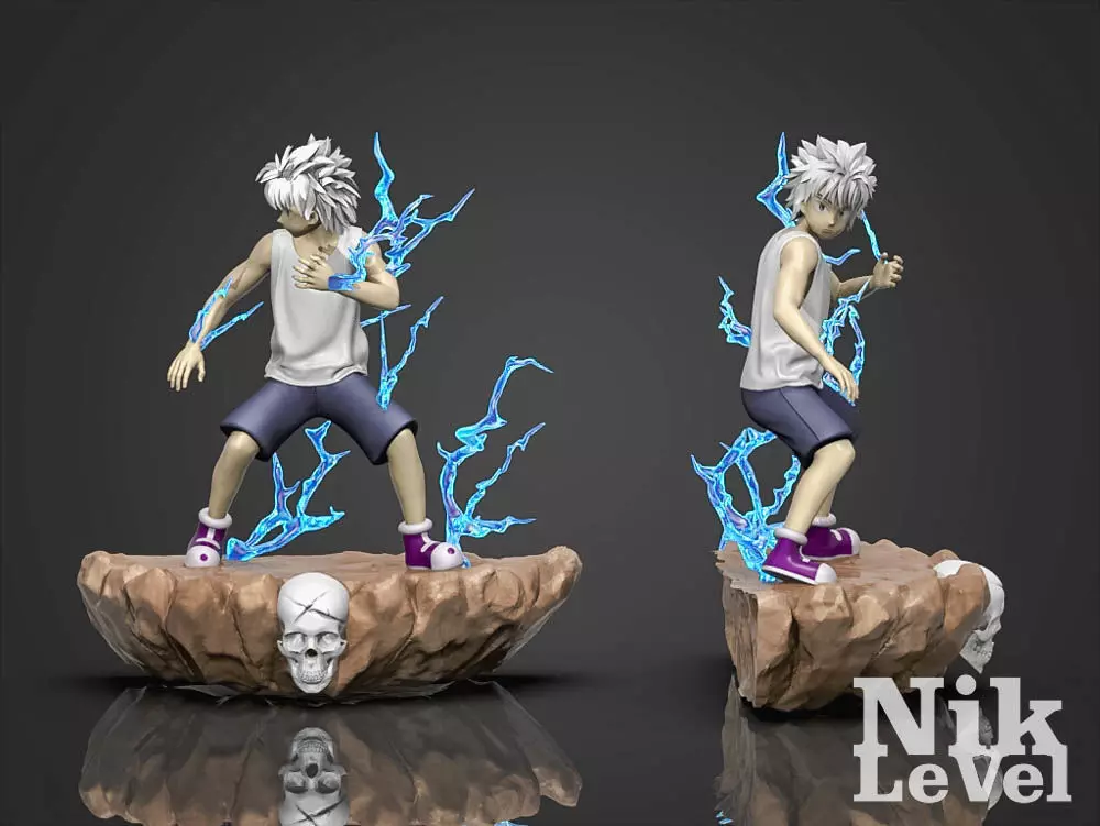 Killua Zoldyck Hunter X Hunter 3D Printable 3D print model