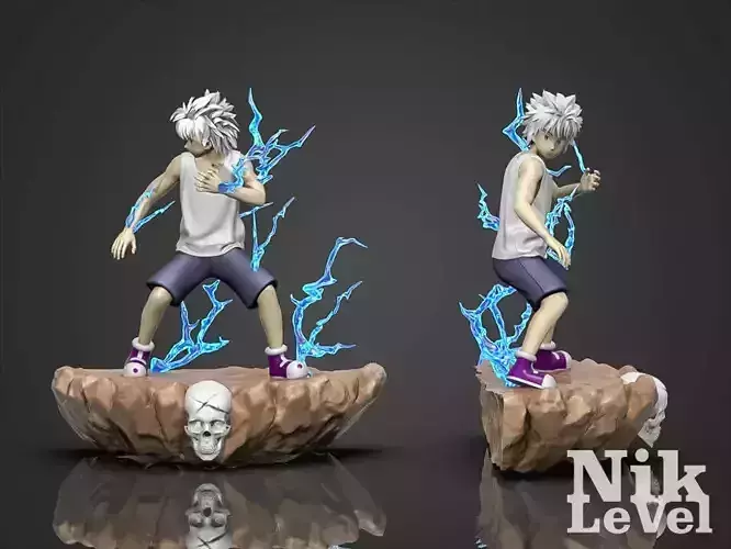 Killua Zoldyck Hunter X Hunter 3D Printable  3D print model