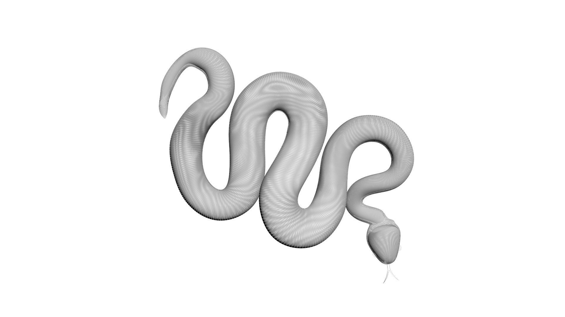 Viper Snake 3D model_18