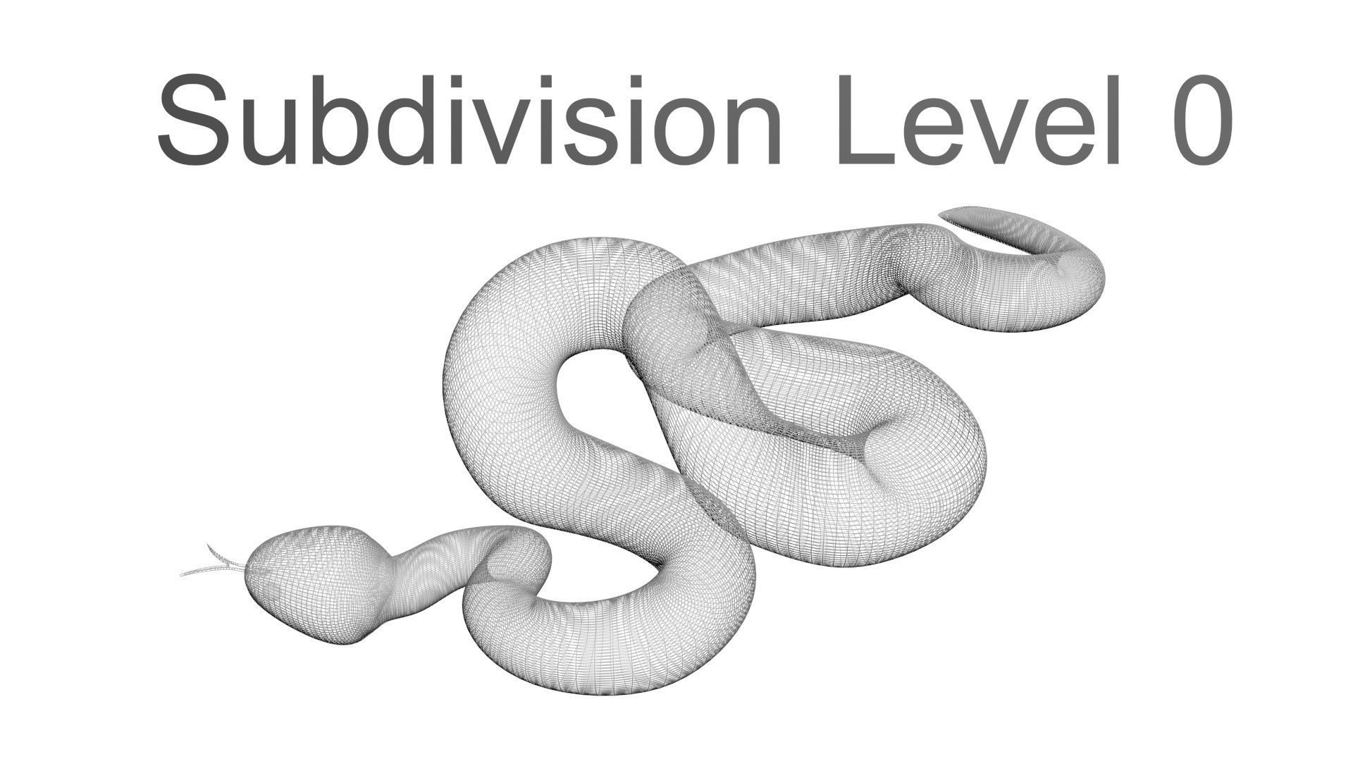 Viper Snake 3D model_23