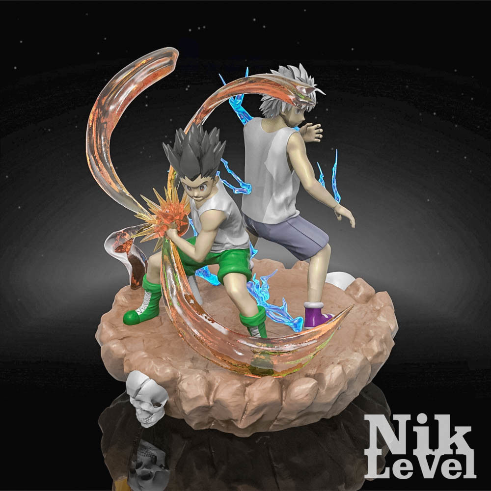 Gon Killua Zoldyck Hunter X Hunter 3D Printable  3D print model_8