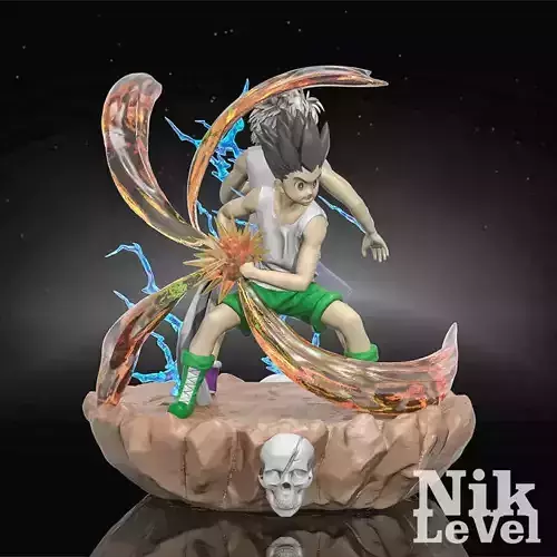 Gon Killua Zoldyck Hunter X Hunter 3D Printable  3D print model