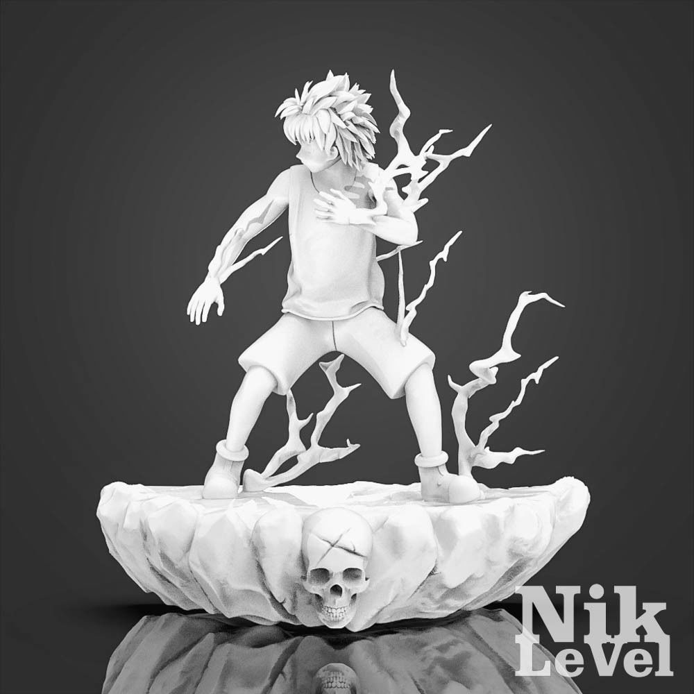 Gon Killua Zoldyck Hunter X Hunter 3D Printable  3D print model_11
