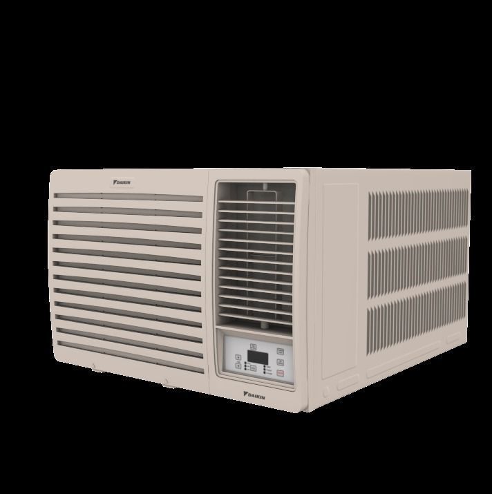 daikin 3 star window ac Low-poly 3D model_2