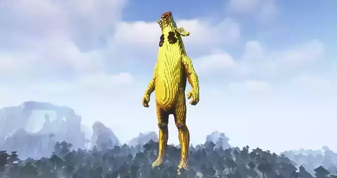 Mr Banana Minecarft Schematic