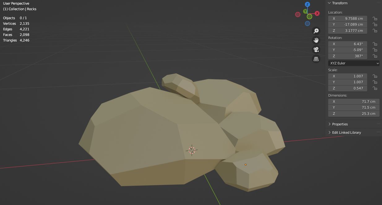 Hammer Low-poly 3D model Low-poly 3D model_17