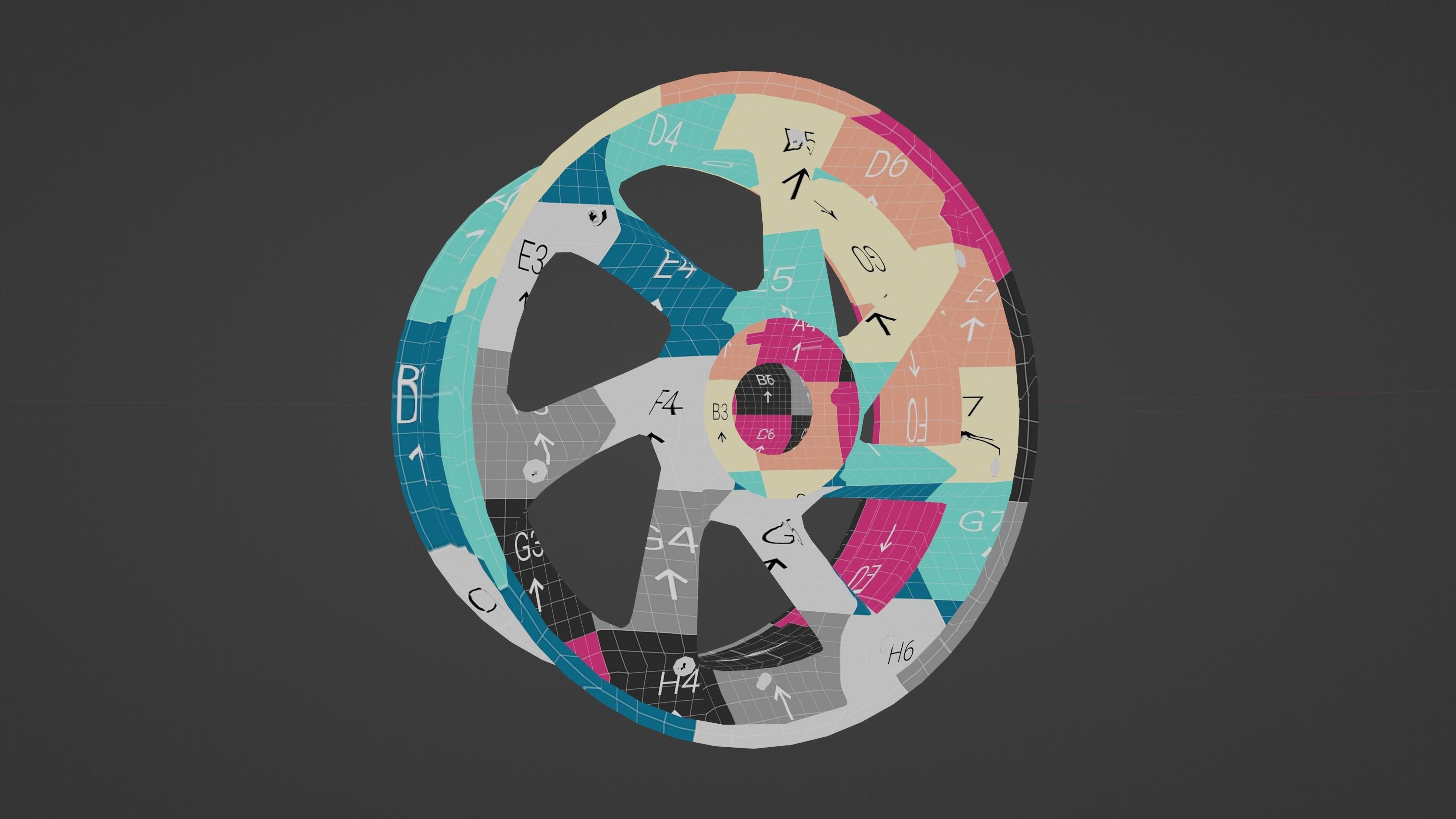 Enkie Arashi Free low-poly 3D model_7