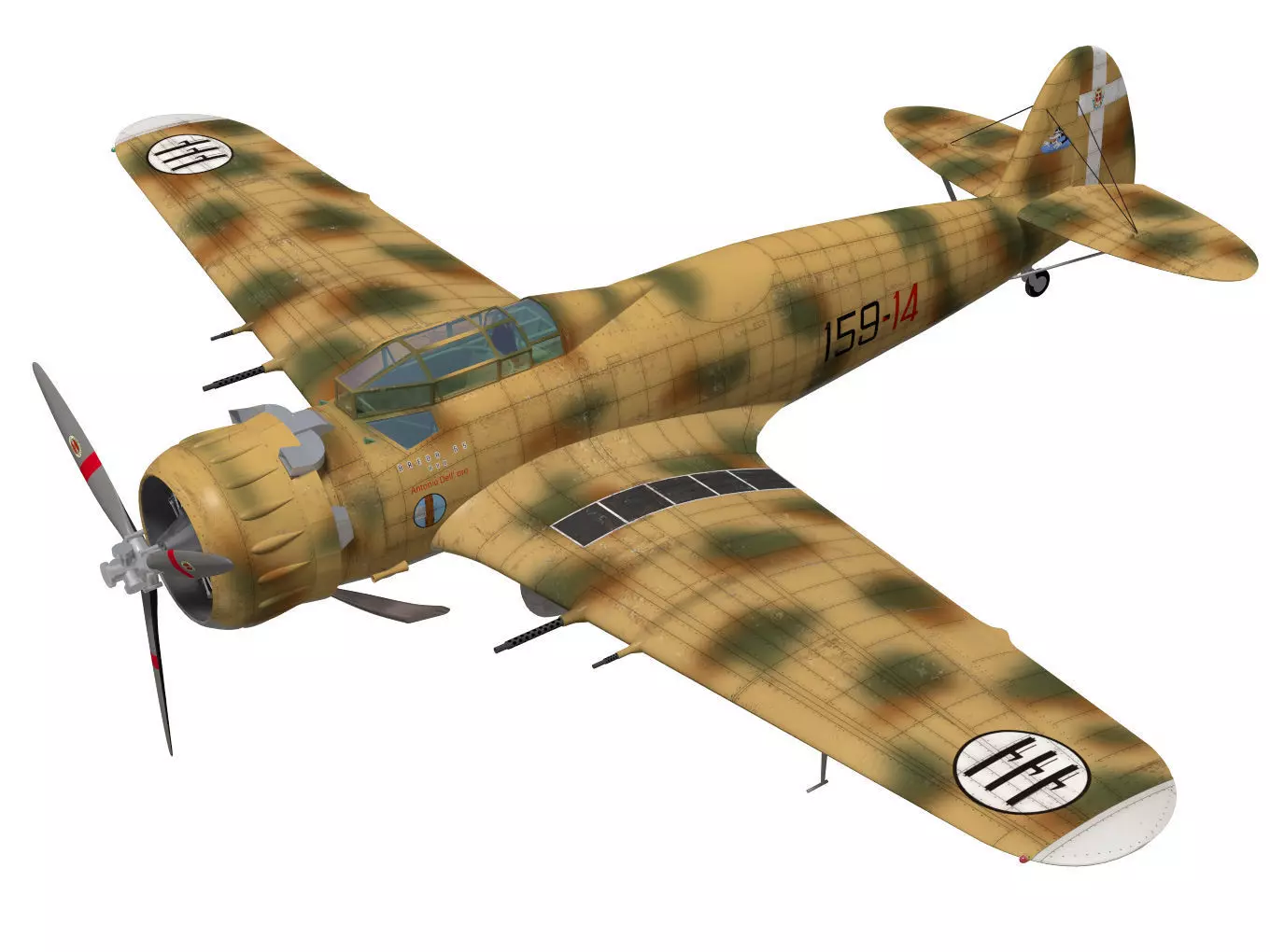 breda ba65 A80 3D model_0