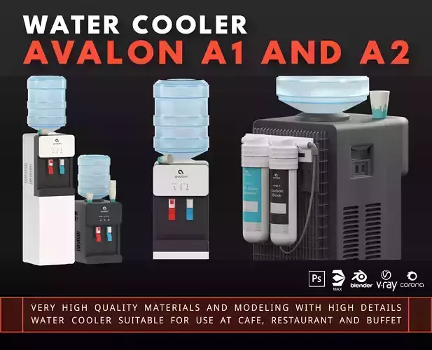 Avalon A1 and A2 Water Cooler