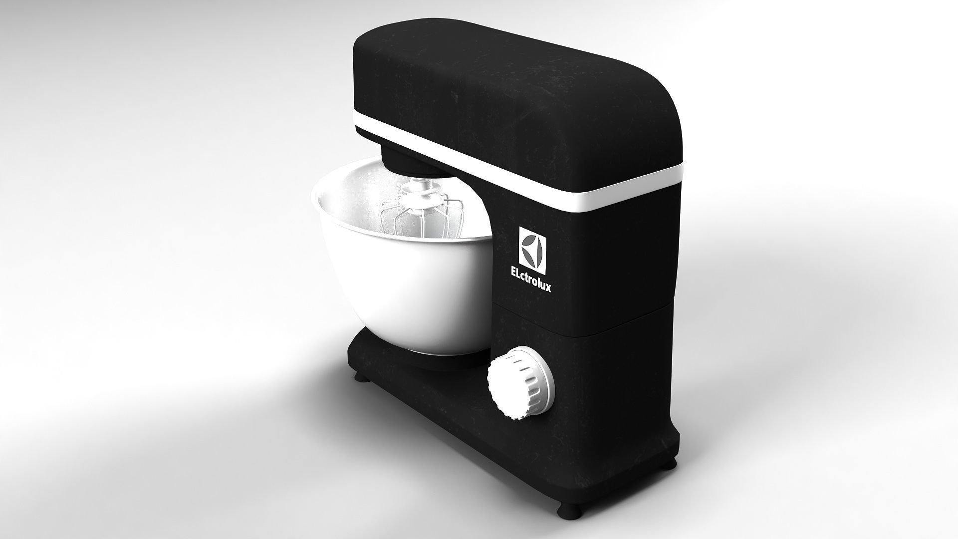 mixer machine 3D model_2