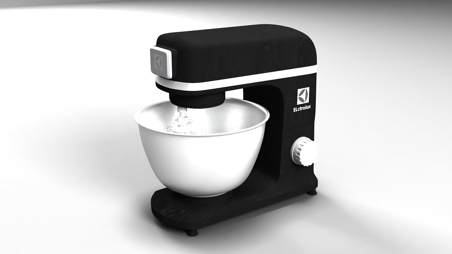 mixer machine 3D model_3