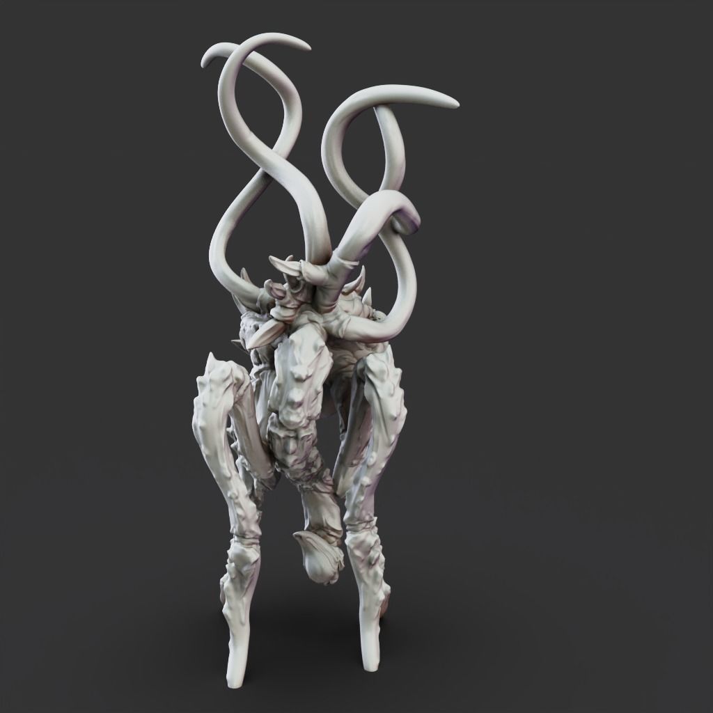 Heart of Darkness - 3D Printable TTRPG - PRESUPPORTED - 32mm 3D print model_7