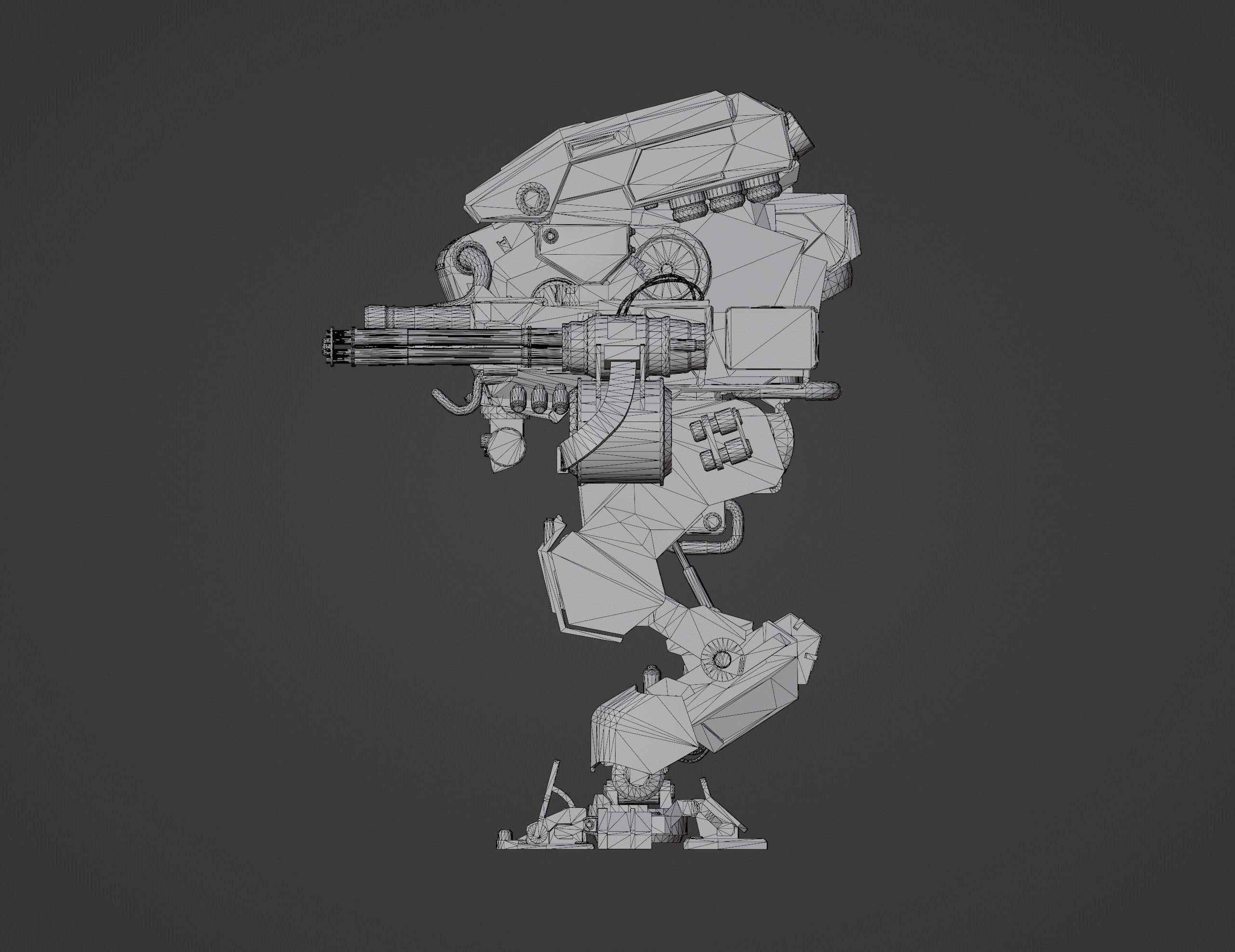 MEX-DS20 Low-poly 3D model_3