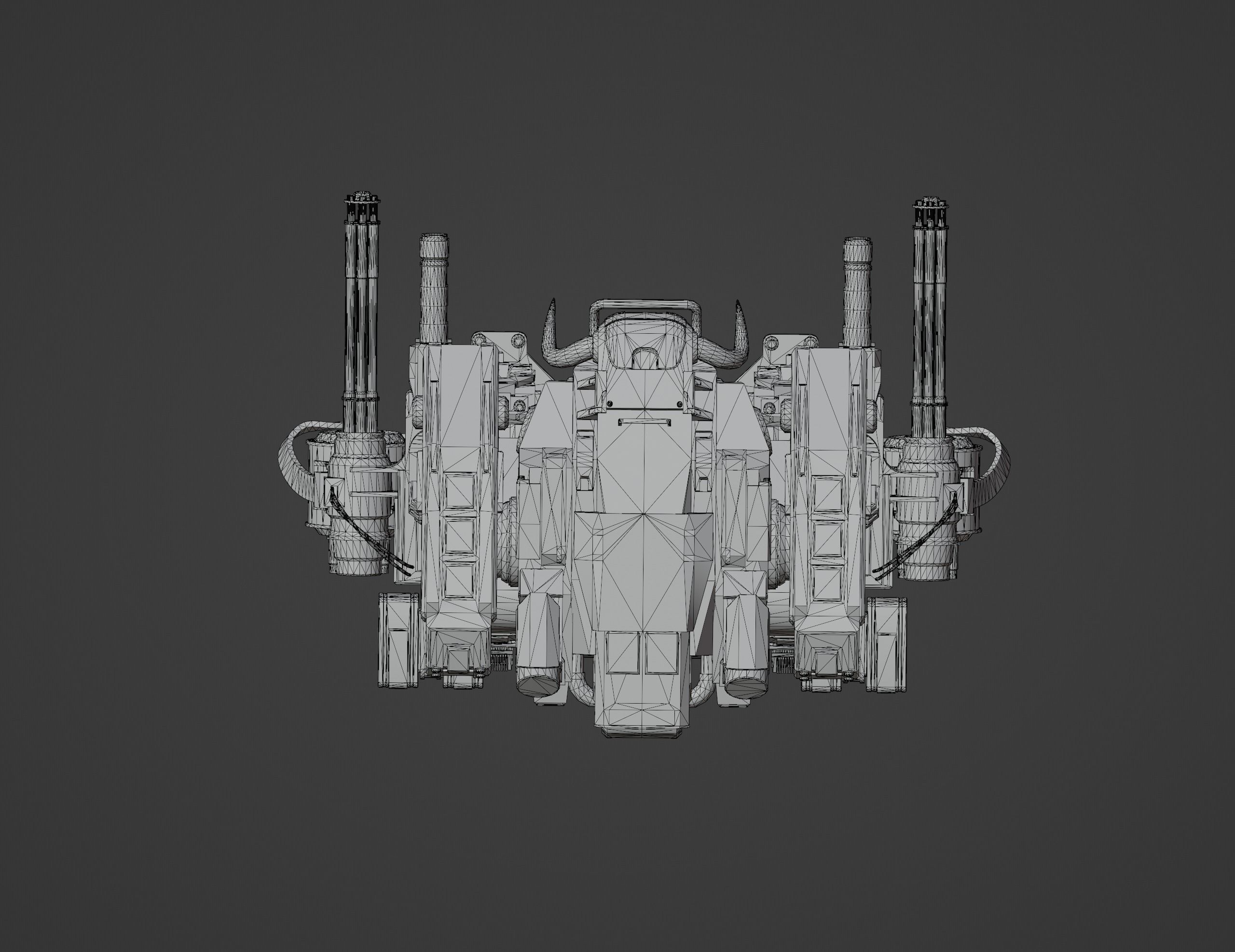 MEX-DS20 Low-poly 3D model_4