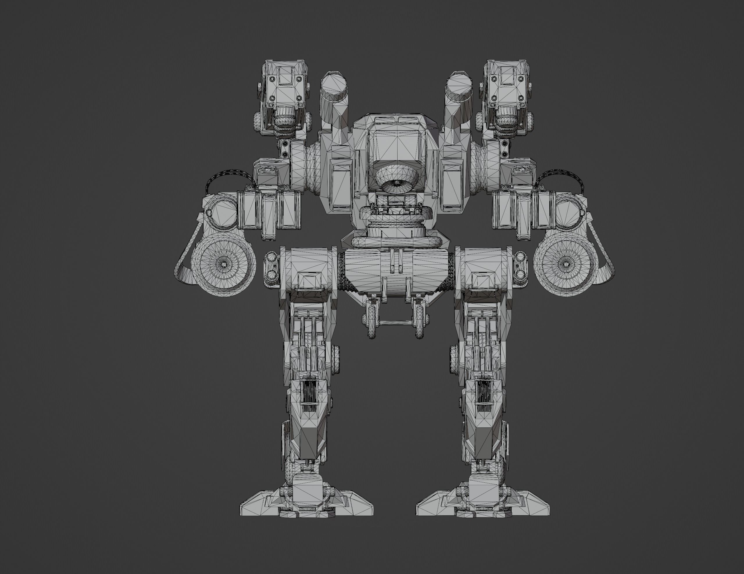 MEX-DS20 Low-poly 3D model_6