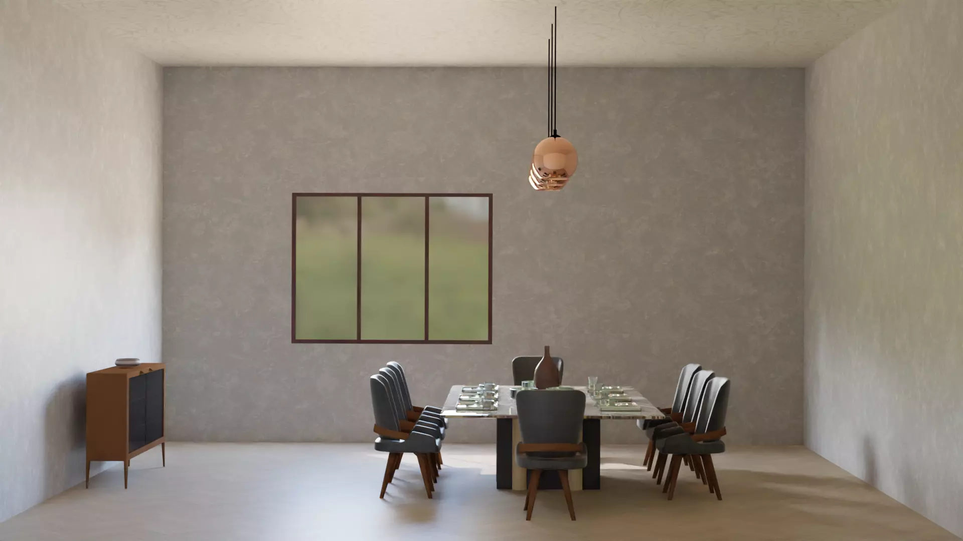 Kitchen Table and Dining Table 3D model