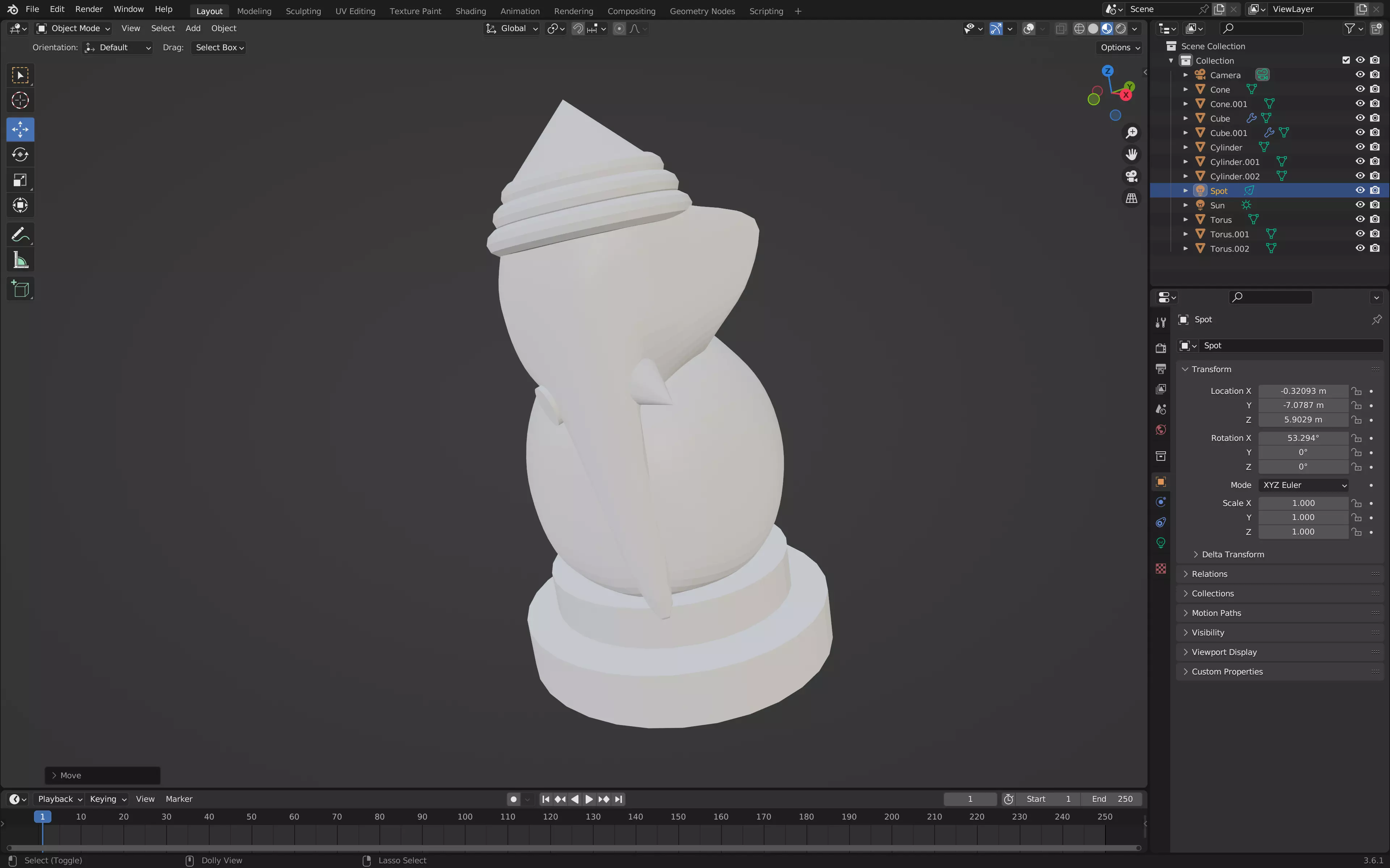 Ganesha mini 3D print model_0