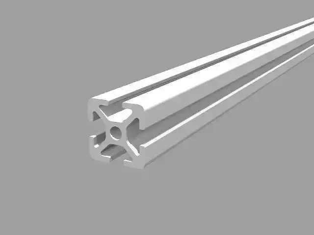 Bosch 20x20 mm groove 5 hires aluminum profil