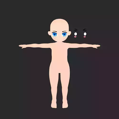 Chibi Base model 3D model