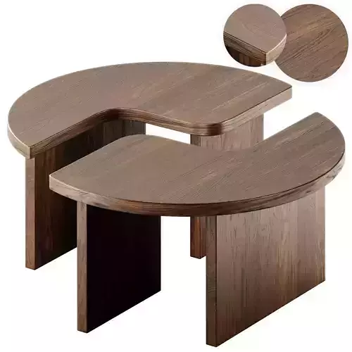 Match Coffee Table by Ellos Home 3D model