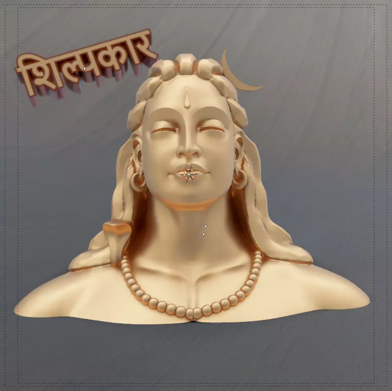 ADIYOGI SHIVA STATUE - HIGH QUALITY MODEL 3D print model