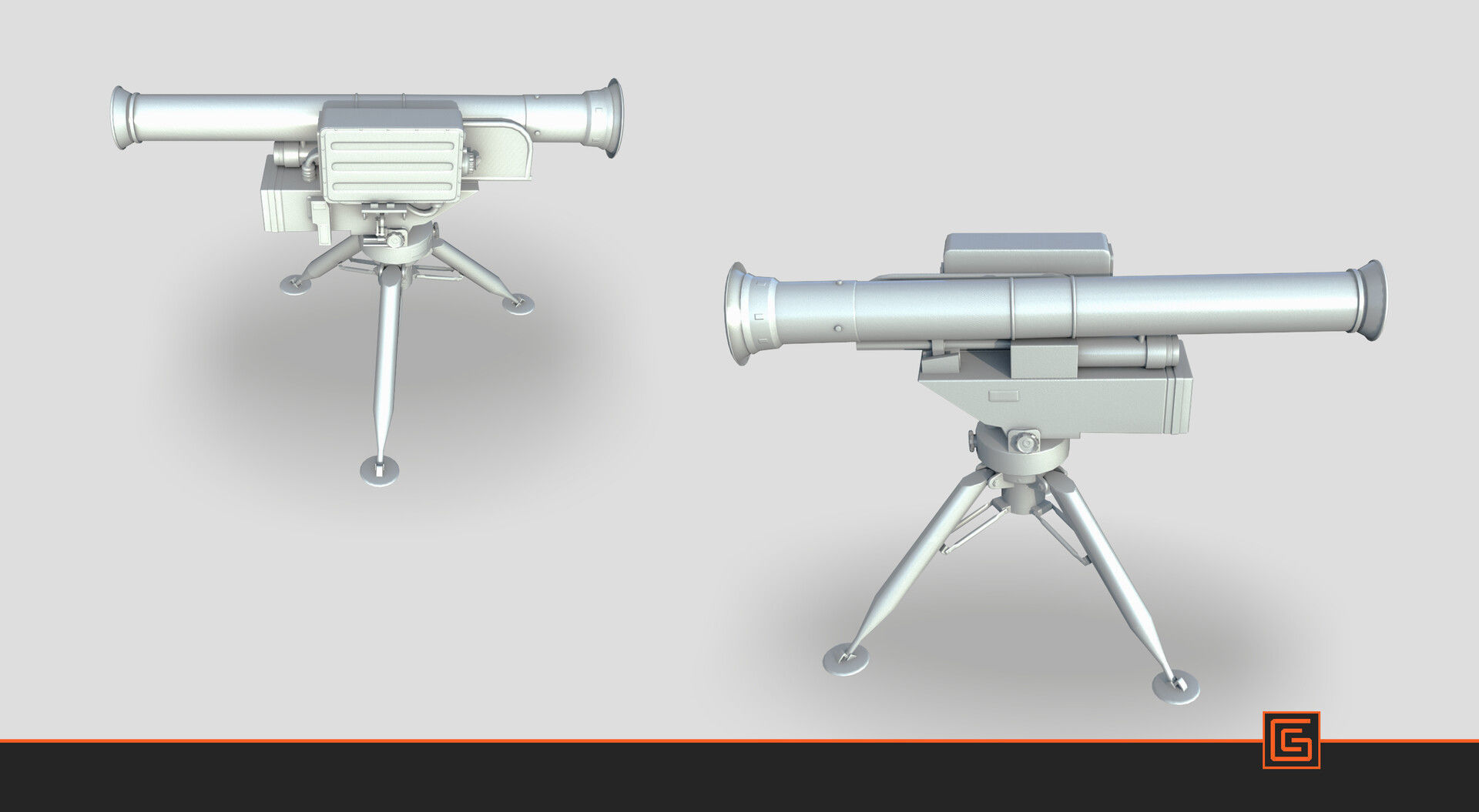 Baktar-Shikan Low-poly 3D model_3