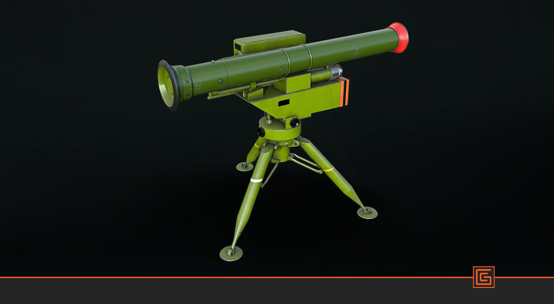 Baktar-Shikan Low-poly 3D model_2