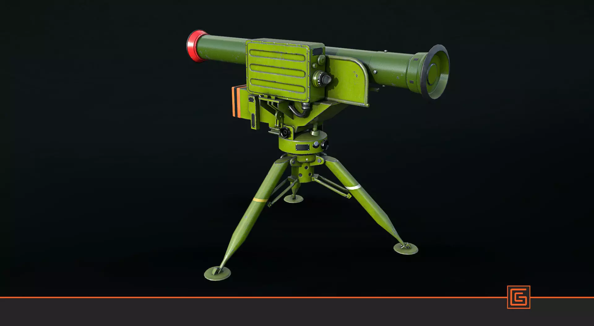 Baktar-Shikan Low-poly 3D model_0