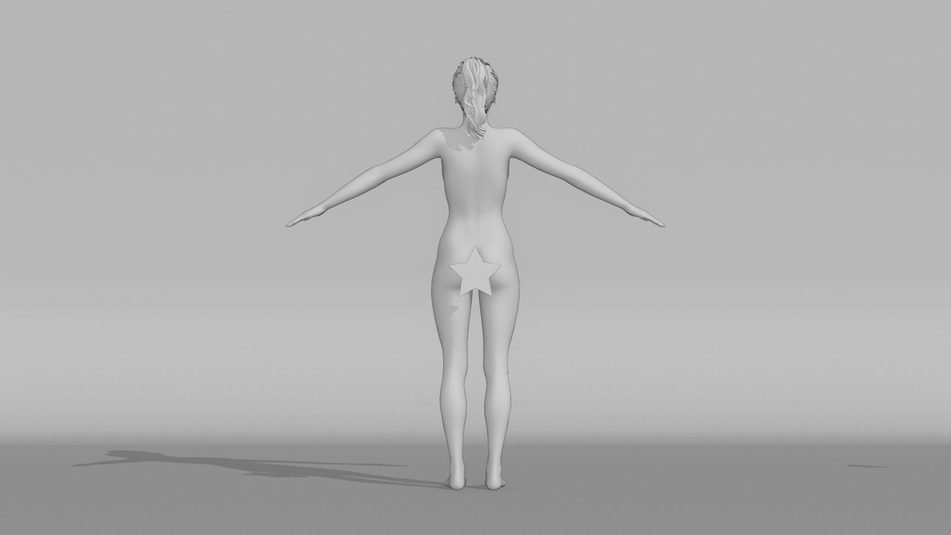 Realistic Female - Sarah 3D model_8