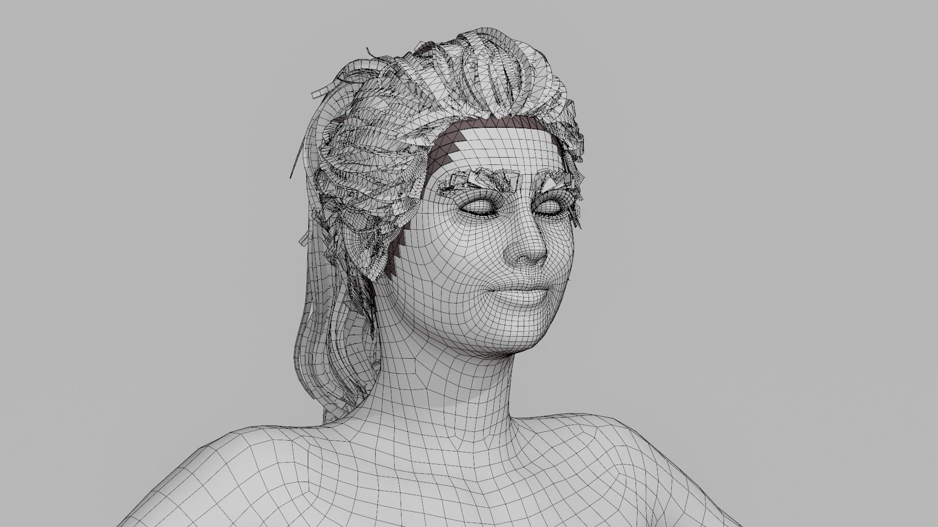 Realistic Female - Sarah 3D model_15
