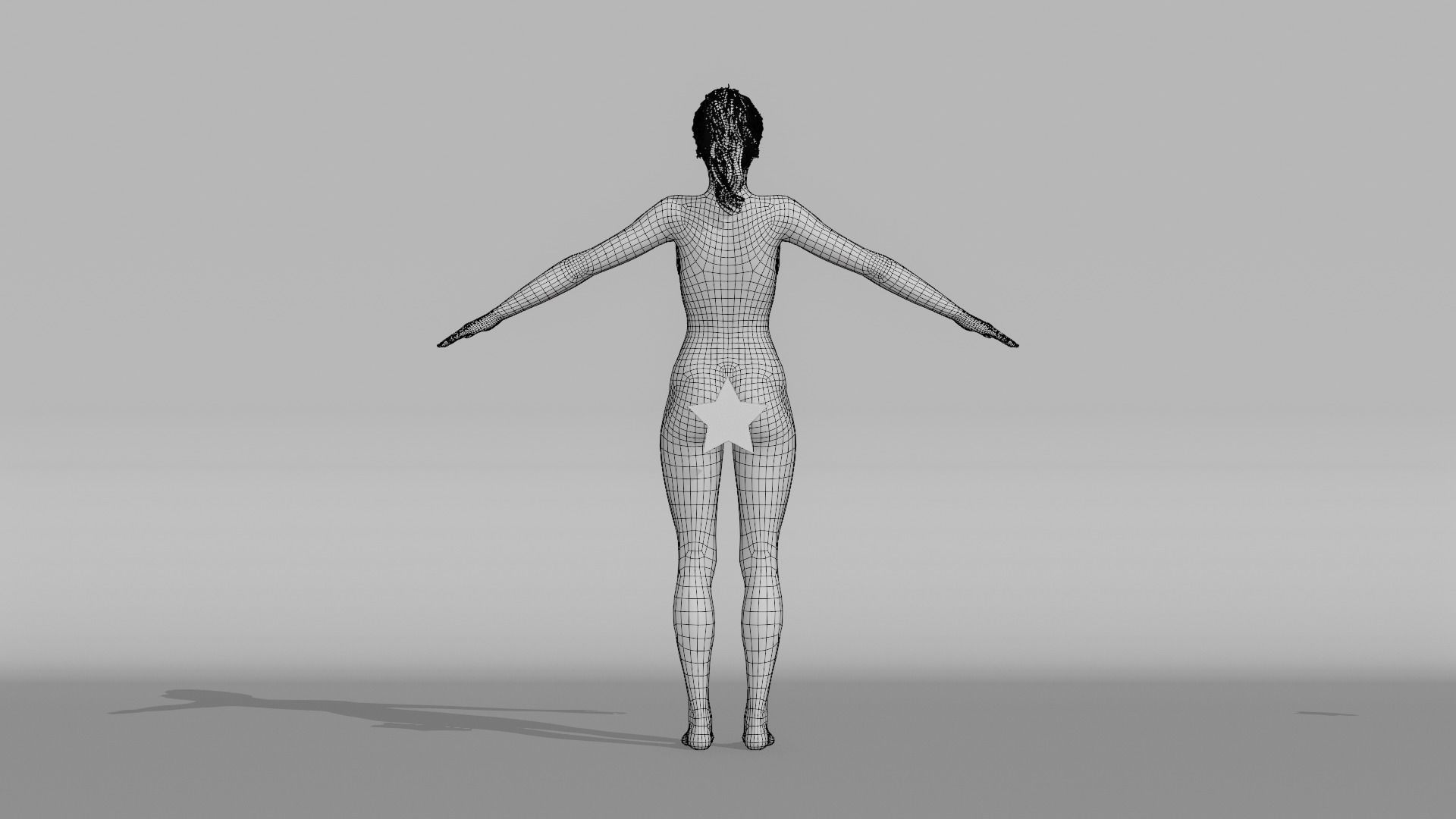 Realistic Female - Sarah 3D model_18