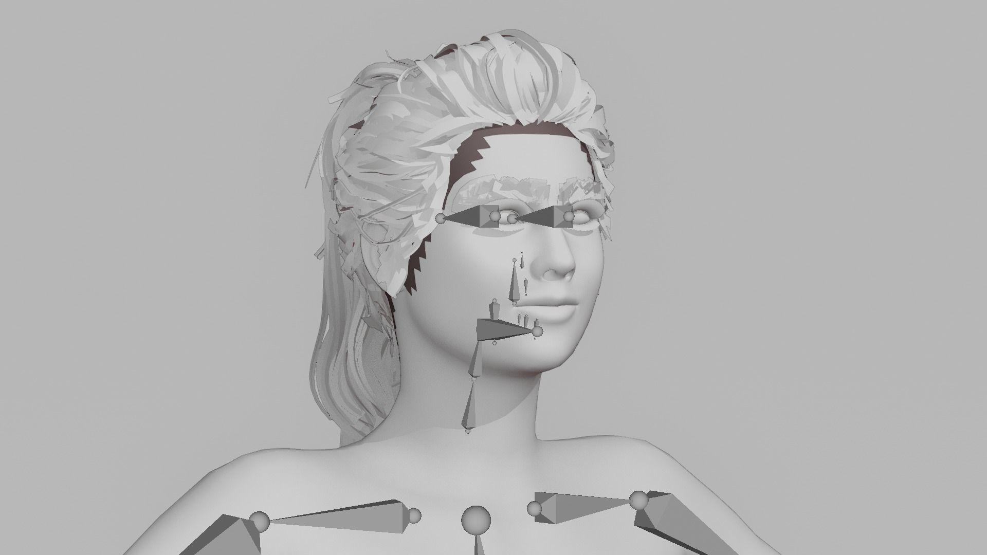 Realistic Female - Sarah 3D model_10