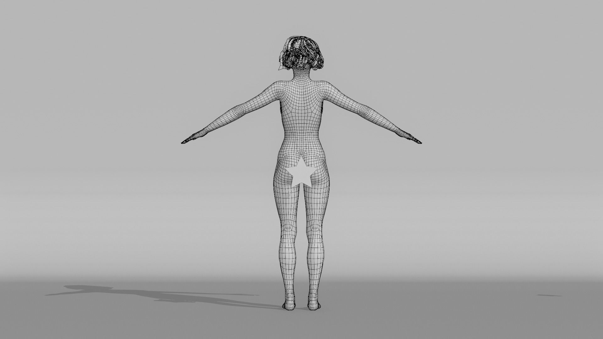 Realistic Female - Mary 3D model_18