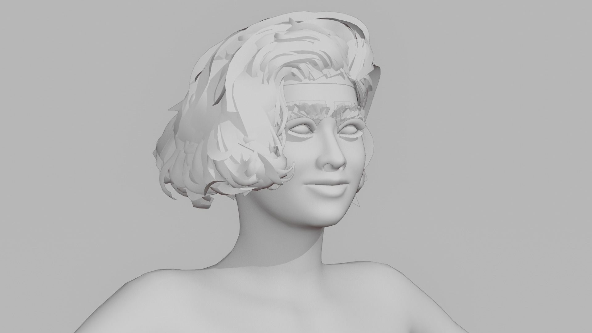 Realistic Female - Mary 3D model_5