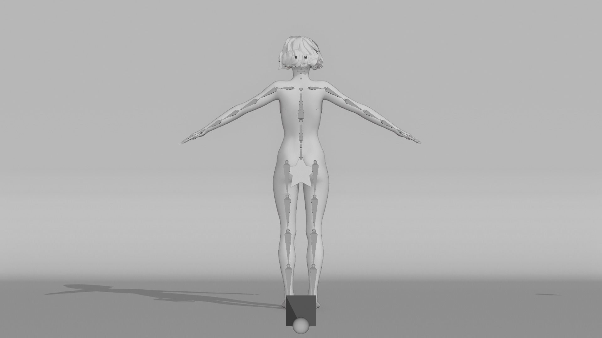 Realistic Female - Mary 3D model_13