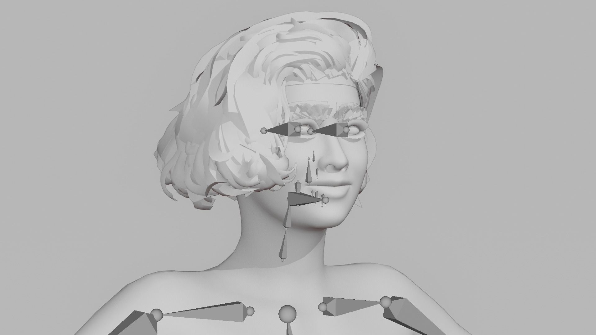 Realistic Female - Mary 3D model_10