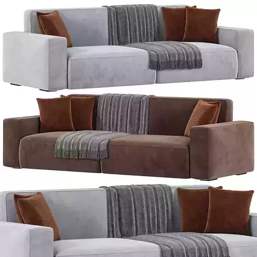 Norman Sofa By Cazarina 3D model