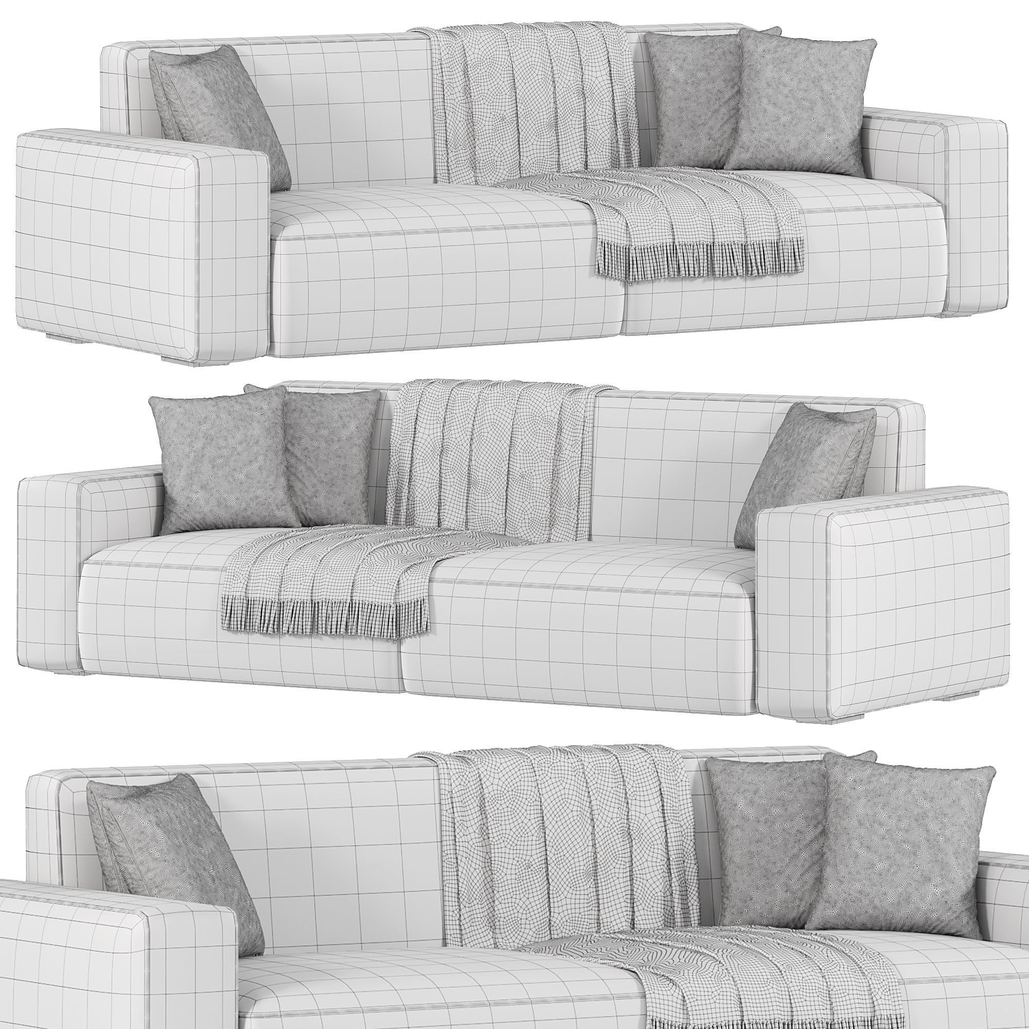 Norman Sofa By Cazarina 3D model_2