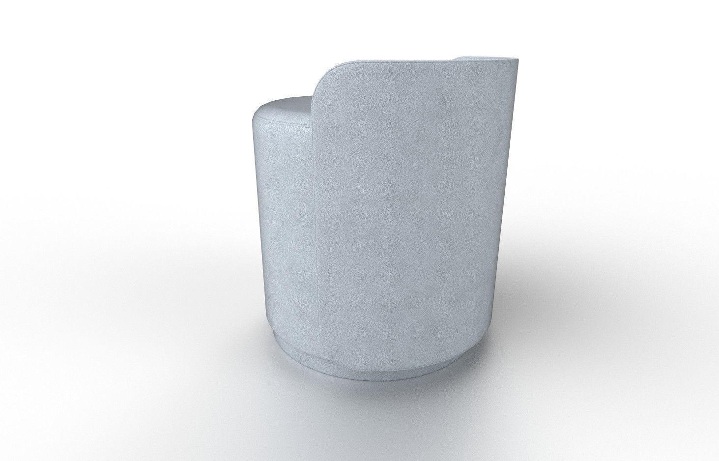 Pouf M04 Low-poly 3D model_5