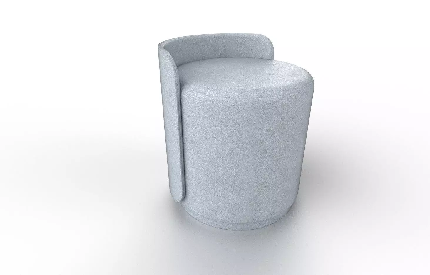 Pouf M04 Low-poly 3D model_0