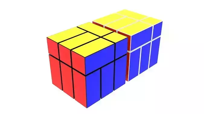 Bandage Cubes 3D model