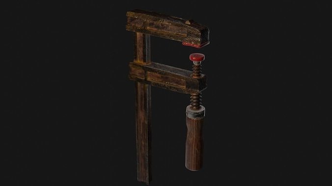 clamp Free 3D model