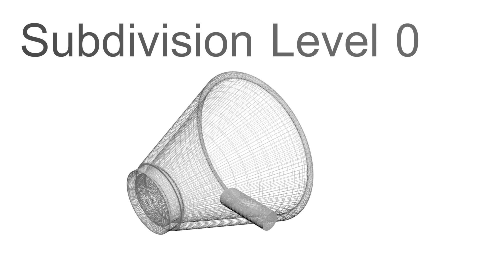 Lego Megaphones Set 3D model_21