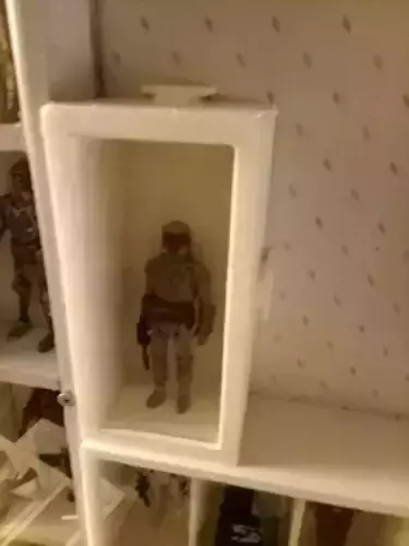 Single Interlocking Display Case w window by Nozboxez