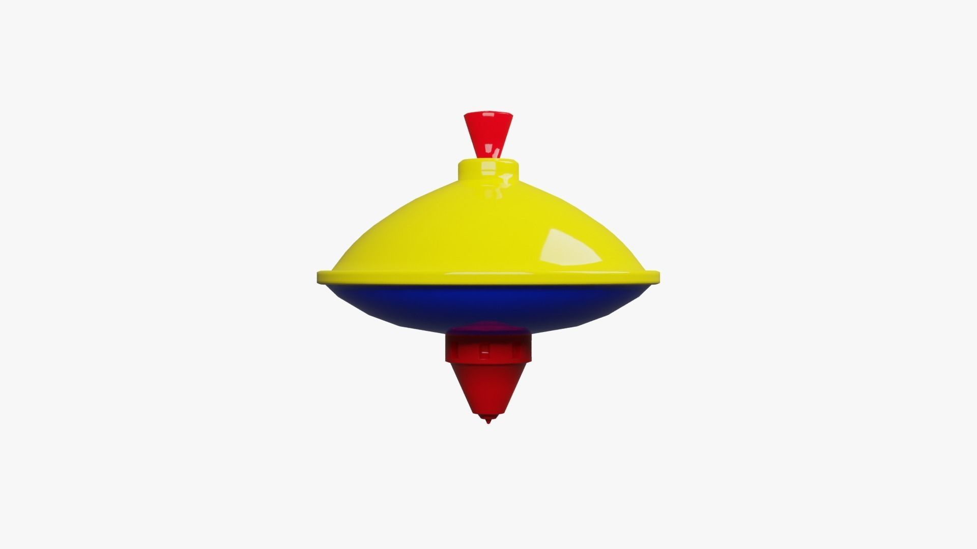 Kids Toys - Spinning Top 3D model_8