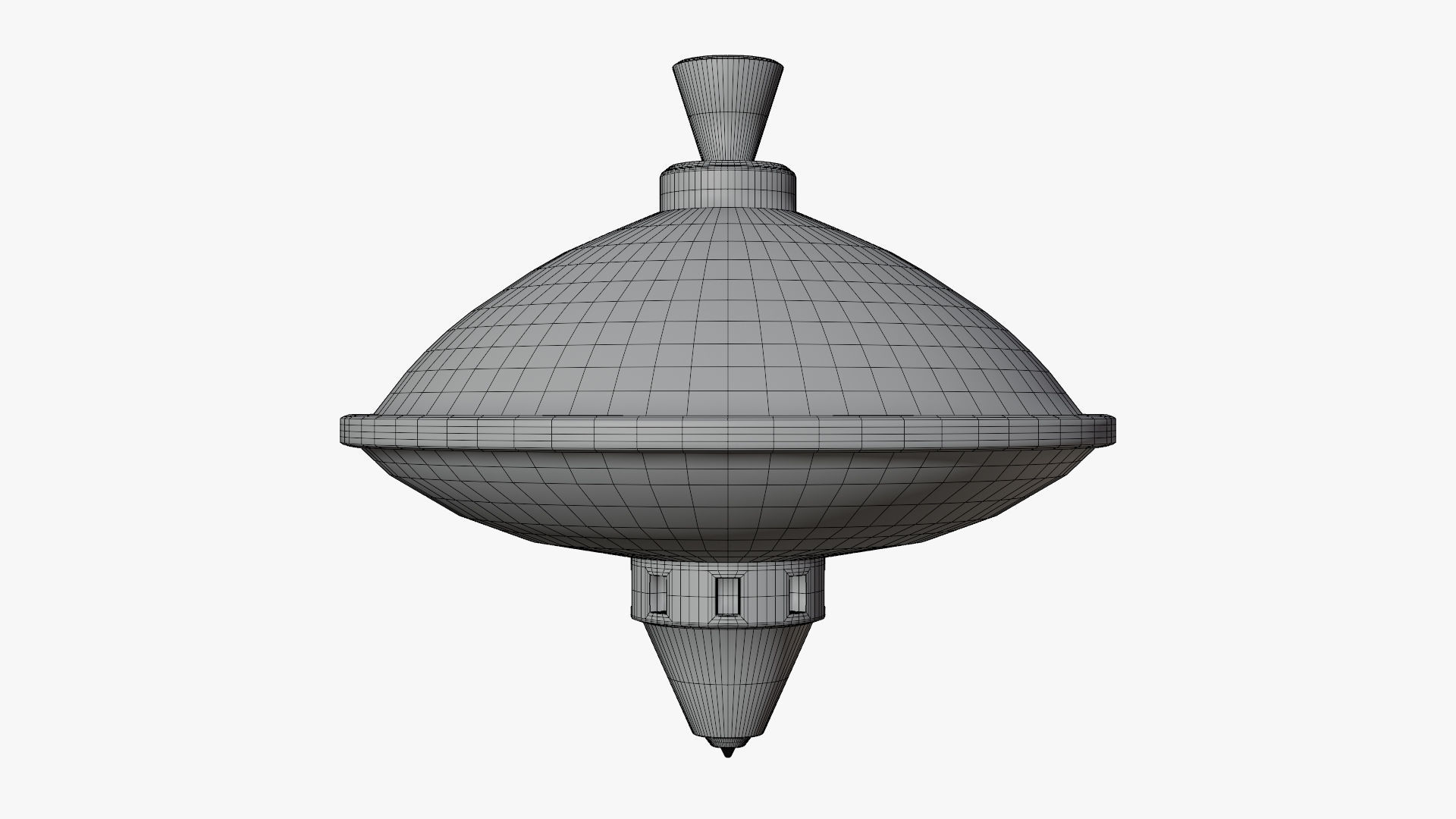 Kids Toys - Spinning Top 3D model_6