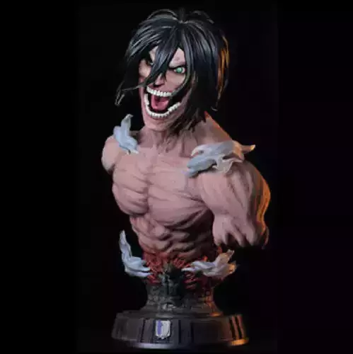 Bust Attack titan of Eren Jager 