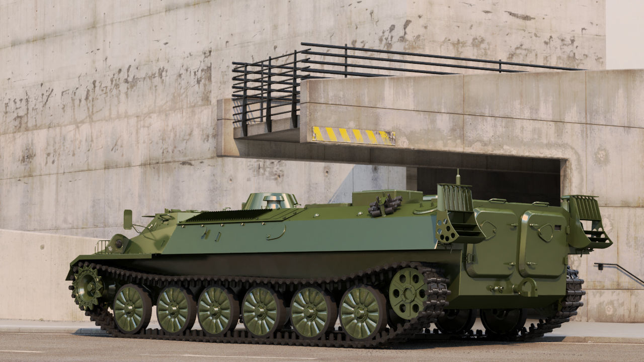 MTLB apc 3D model_6