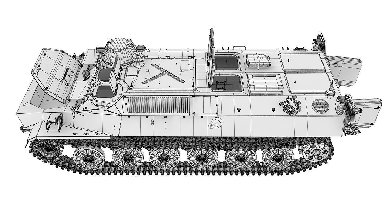 MTLB apc 3D model_40