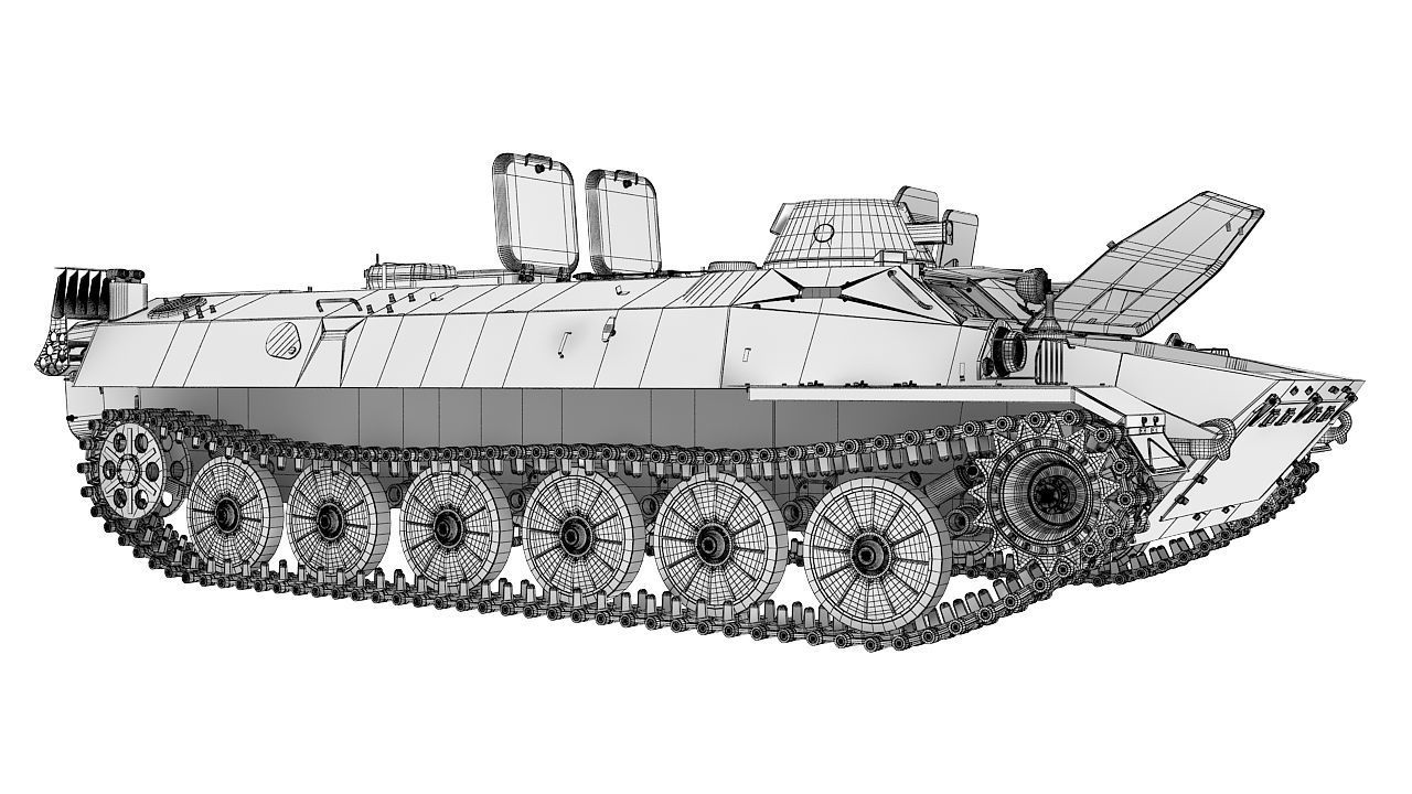 MTLB apc 3D model_41